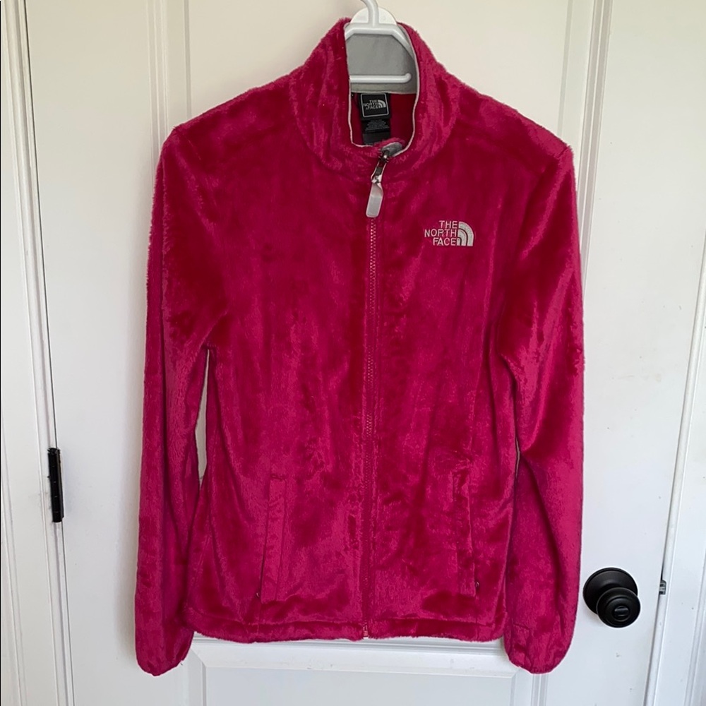 The North Face Osito Pink Fleece Jacket.